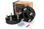 Jeep 1.75 in. Thick<br>Black Wheel Spacers