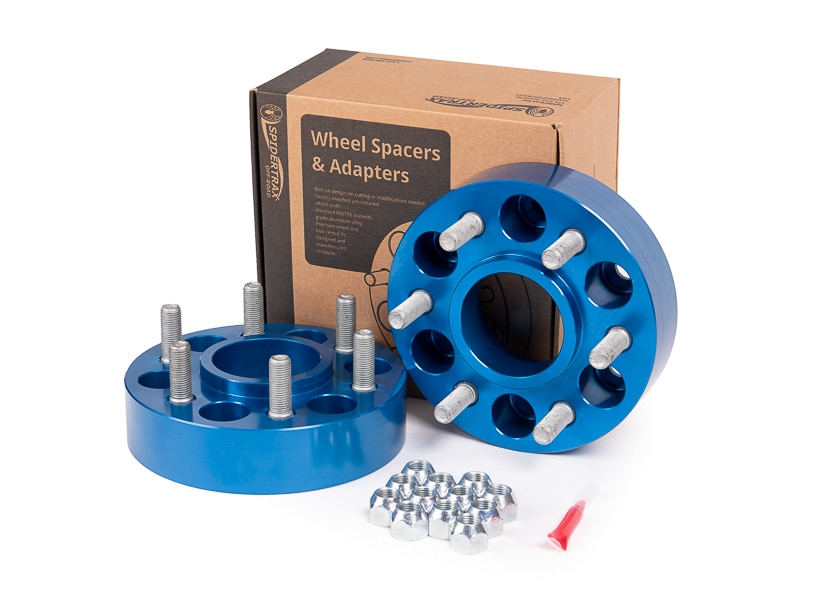 Ford 1.75 in. Thick Blue Wheel Spacers